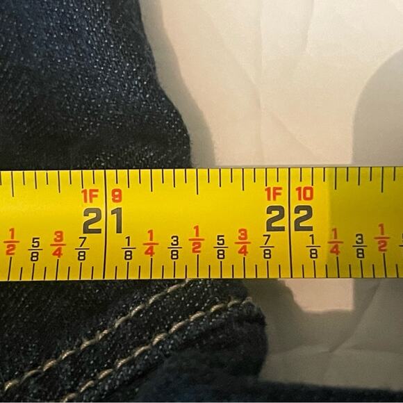 Chico’s Blue Boho Hippie Festival Paneled Jean Jacket NWOT Size 12 - Picture 10 of 12